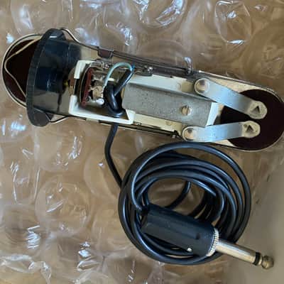 Vintage DeArmond Model RHC-B Soundhole Pickup 1960s - White w Chrome RHC-B 1960s - Chrome image 5