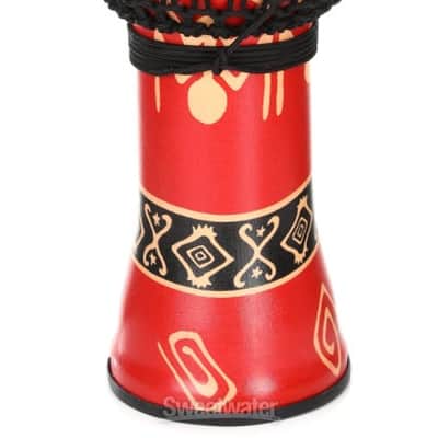 Toca Percussion Freestyle Rope-tuned Djembe - Bali Red (SFDJ-12RPd1) image 2