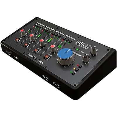 Solid State Logic SSL 12 USB Audio Interface 2024 - BLACK image 5