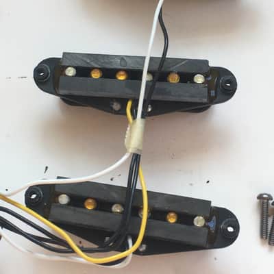 Vintage 1998 CTS Pots Genuine Fender Guitar Aged Relic Loaded Strat Pickups Set Staggered Poles 137xx49 image 10