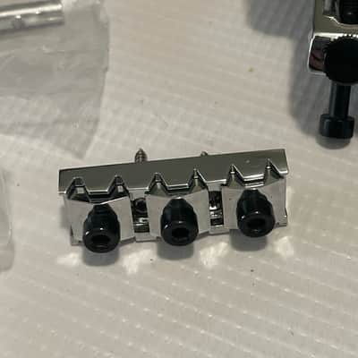 2010's Era FRT-02000 2000 Series Chrome Floyd Rose Electric Guitar Tremolo Bridge Set image 5
