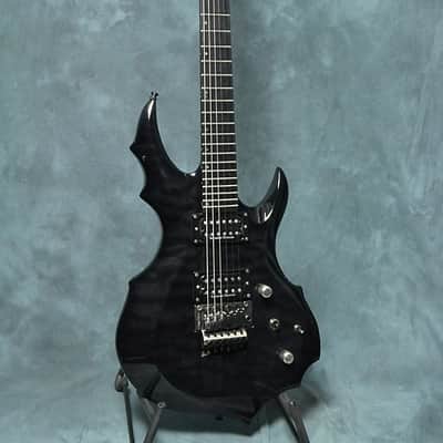 EDWARDS E-FR-145GT/QM See Thru Black | Reverb