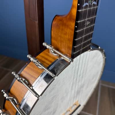 Ome Juniper Deluxe Silver Bell Tone Ring 5-string Openback Banjo image 13