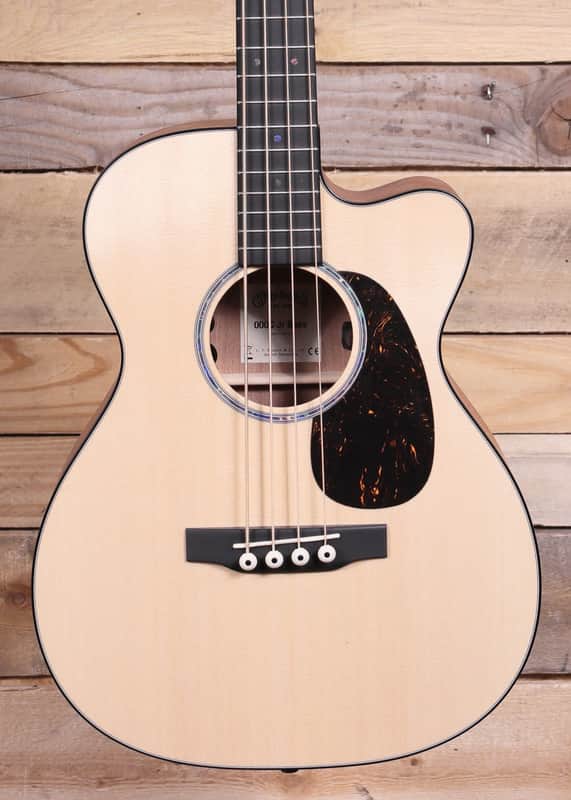 Martin 000CJR-10E Acoustic/Electric Bass Natural w/ Gigbag image 1