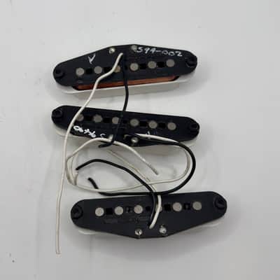 Fender USA Highway One Single Coil Stratocaster 016730 Pickup Set of 3 2000’s - White image 3