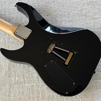 1980’s Kramer Focus 6000 Black Super Strat HSS Floyd Rose ESP MIJ Japan image 14