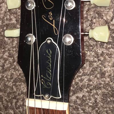 1997 Gibson Les Paul Classic Heritage Cherry Sunburst electric guitar made in the USA upgrades image 3