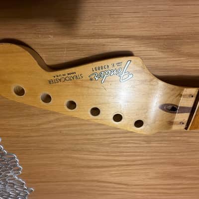 (Scalloped) Fender Stratocaster Neck Japan 1987 E series image 9