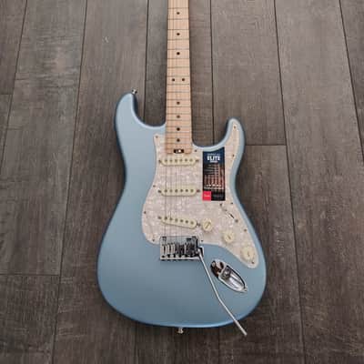 Fender American Elite Stratocaster 2018 Satin Ice Blue Metallic Limited Edition w/ Case image 1