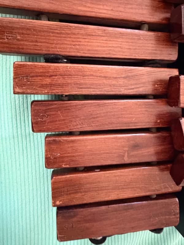 John A. Brock Los Angeles Wooden Xylophone 1960s - 70s - Wood image 1