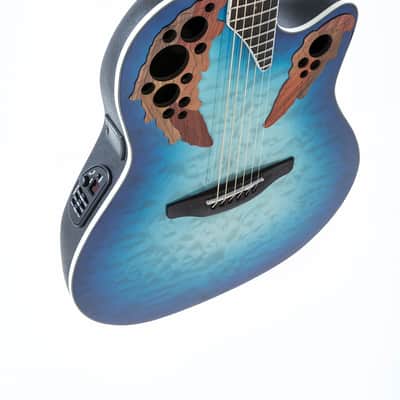 Ovation E – akustická kytara Celebrity Elite Plus Super Shallow Regal to Natural image 5