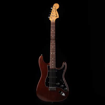 Vintage 1976 Fender Stratocaster Hardtail Mocha Brown With OHSC image 2