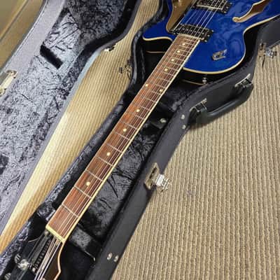 Duesenberg Starplayer TV Custom - Blue Sparkle image 7