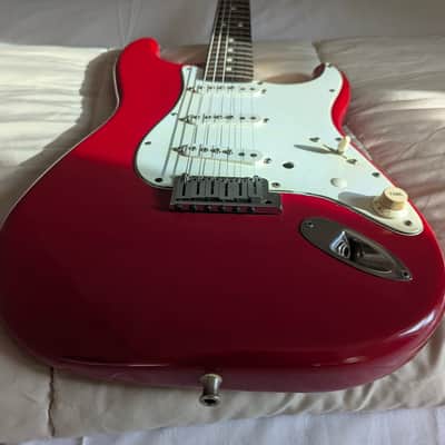 1988–1989 Fender Japan Stratocaster – E-Serial / Candy Apple Red / Maple Neck image 3