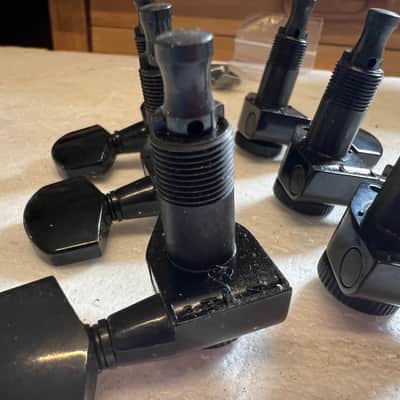Martin 5 sets of new tuning Machines 2020 - Black image 12