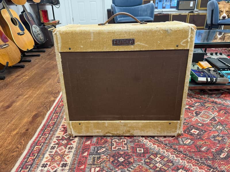 Fender Pro 5C5 Wide Panel 18-Watt 1x15" Guitar Combo 1953 - Tweed image 1