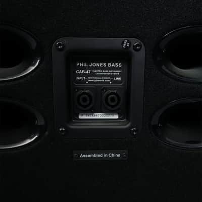 Phil Jones Cab 47 300-Watt 4x7" Bass Cabinet 2010s - Black image 3