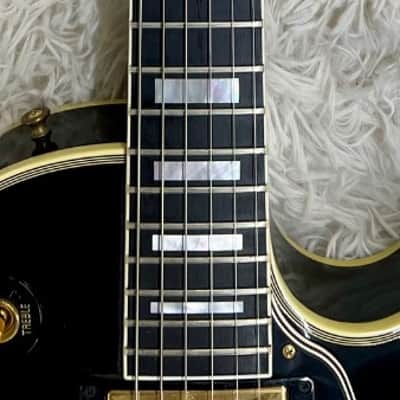 2005 Gibson Custom Shop Les Paul Custom 1957 Reissue Ebony "Black Beauty" -LPB-7 image 8
