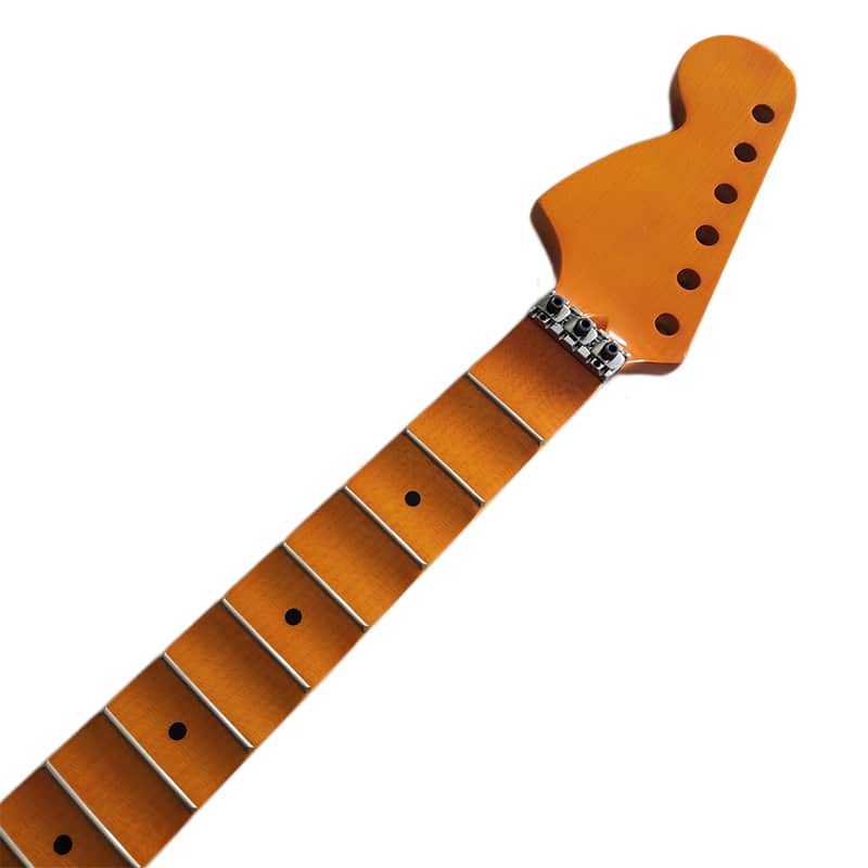 Big Head Full Scalloped Maple Guitar Neck,24-Fret Left hand image 1