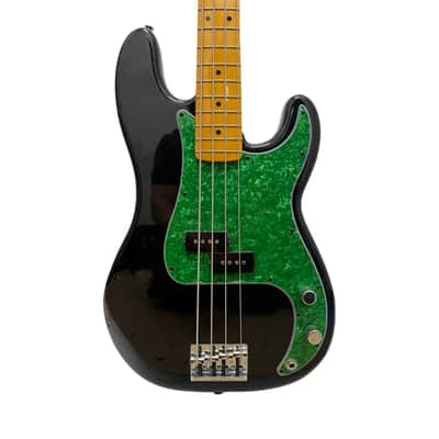 2022 Fender American Professional II Precision Bass with Maple Fretboard - Black image 1