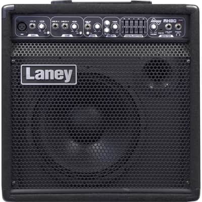 Laney AH80 3-channel, 5-band EQ and Digital Delay, 80W, 10" woofer plus tweeter Keyboard, Vocals image 1