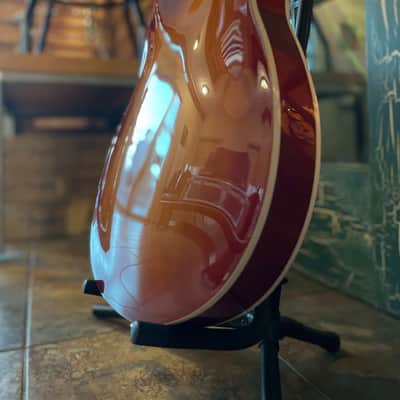 Squier Affinity Starcaster Deluxe HH Semi-Hollow Electric Guitar Sienna Sunburst image 21