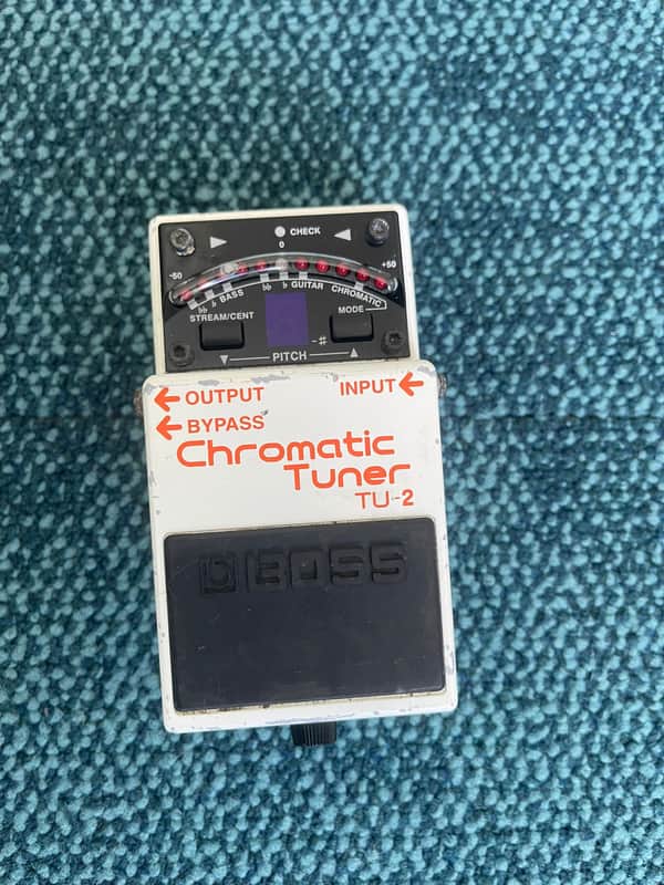Boss TU-2 Chromatic Tuner (Dark Gray Label) 1998 - 2009 - White image 1
