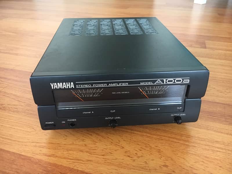 Yamaha A100a Amplifier - NS10M Monitors Perfect Match. | Reverb