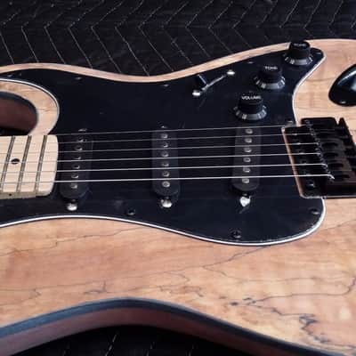 Custom Build Spalted Maple ST Tribute - Buck Naked Series image 4