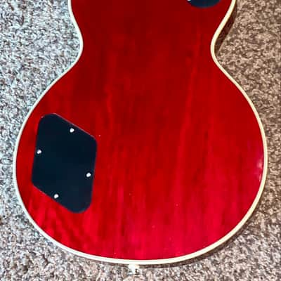 Epiphone Les Paul Custom Plus Heritage Cherry Sunburst electric guitar ohsc image 4