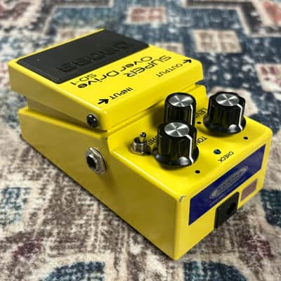 2004 Boss SD1 Super Overdrive Keeley Modded Silver Label Guitar Effect Pedal W/ Original Box! image 6
