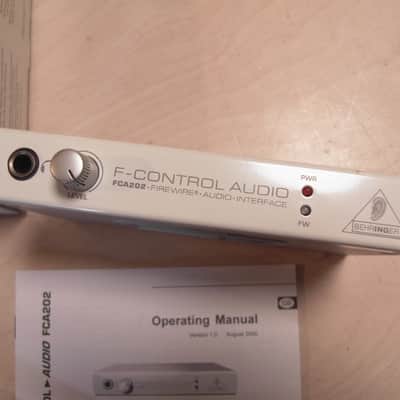 Behringer FCA202 F-Control Audio Interface Firewire image 2
