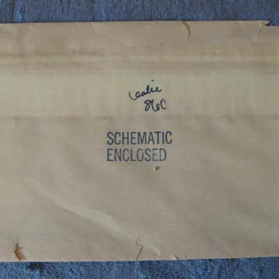 Leslie Speaker Model 860 Schematic image 2