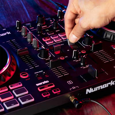 Numark Mixtrack Pro FX Effects 2-Deck Serato DJ Controller w Laptop Stand image 13