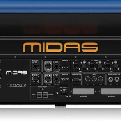 Midas M32 Live & Studio Digital Console w/ 40 Input Channels + ProX XS-MIDM32W M32 Case w/ Wheels image 6