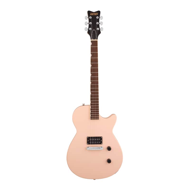 Gretsch Streamliner Jet Club 1 PU 6-String Right-Hand Electric Guitar (Shell Pink) image 1