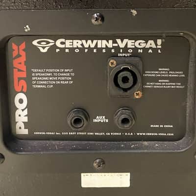 Cerwin-Vega ProStax PSX-153 15" 3-Way PA Speaker – 1000W Peak 2003 image 4