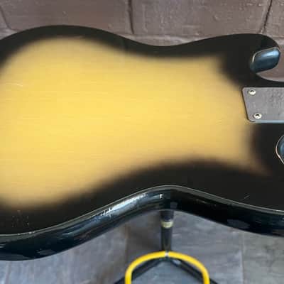 Teisco Gold Foil Electric Guitar & Case Barclay Sakai  1960’s - Sunburst image 18