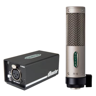 Royer R-10 dBpac Ribbon Microphone with dBooster