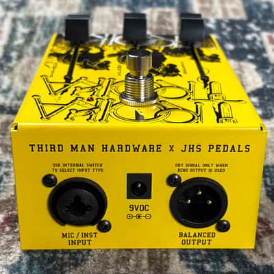 2025 JHS X Third Man Hardware TROIKA Limited Edition 1/300 YELLOW Delay Guitar/Microphone Effect Pedal! image 7