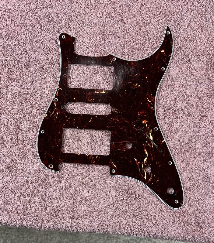Warmoth Tortoise Shell Stratocaster Pickguard - Strat image 1