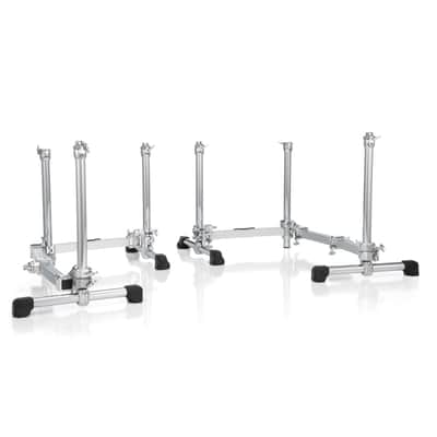 Pearl DR564C Icon Twin Low-Rise Curved Folding Side Racks image 2