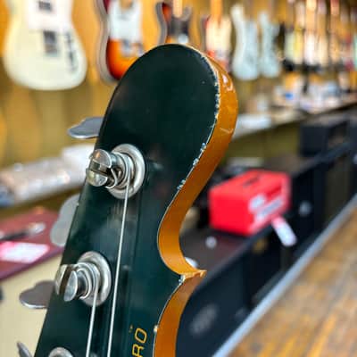 G&L USA El Toro Bass Guitar 1985 Transparent Blue w/Original Hard Case image 9