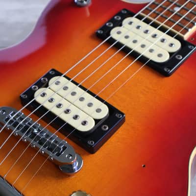 1982 Yamaha Japan SG-800S Double Cutaway (Cherry Sunburst) image 5