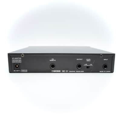 Boss Pro GE-21 Graphic Equalizer With Power Supply Made in Japan Micro Rack Series Guitar Effect Processor ZF18543 image 5