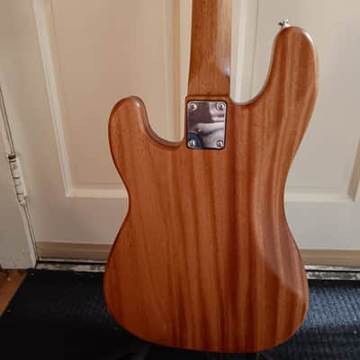 Custom Built 54 P-Bass - Honduran Mahogany - Canarywood on Sepele Neck - Custom Shop Pickup - "B Stock" image 7