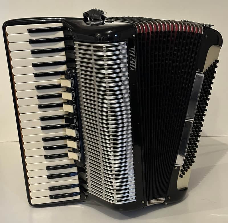 Moreschi Piano Accordion LMMH (41 Key/120 Bass) Made In Italy W/ Hardcase image 1