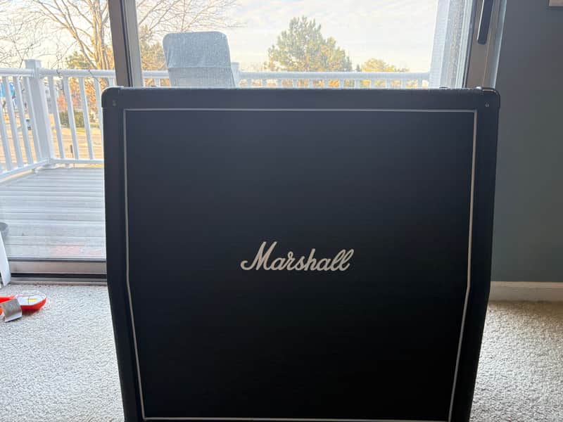 Marshall 4X12” Angled Guitar Speaker Cabinet image 1