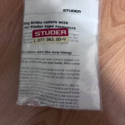 Original Revox / Studer Brake Drum 1.077.562.00-V NOS (A77/B77) image 2