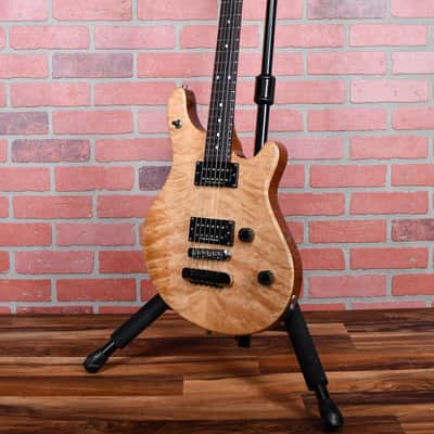 Washburn USA Custom Shop WM100 Curly Maple Top Natural 1998 w/OHSC image 3